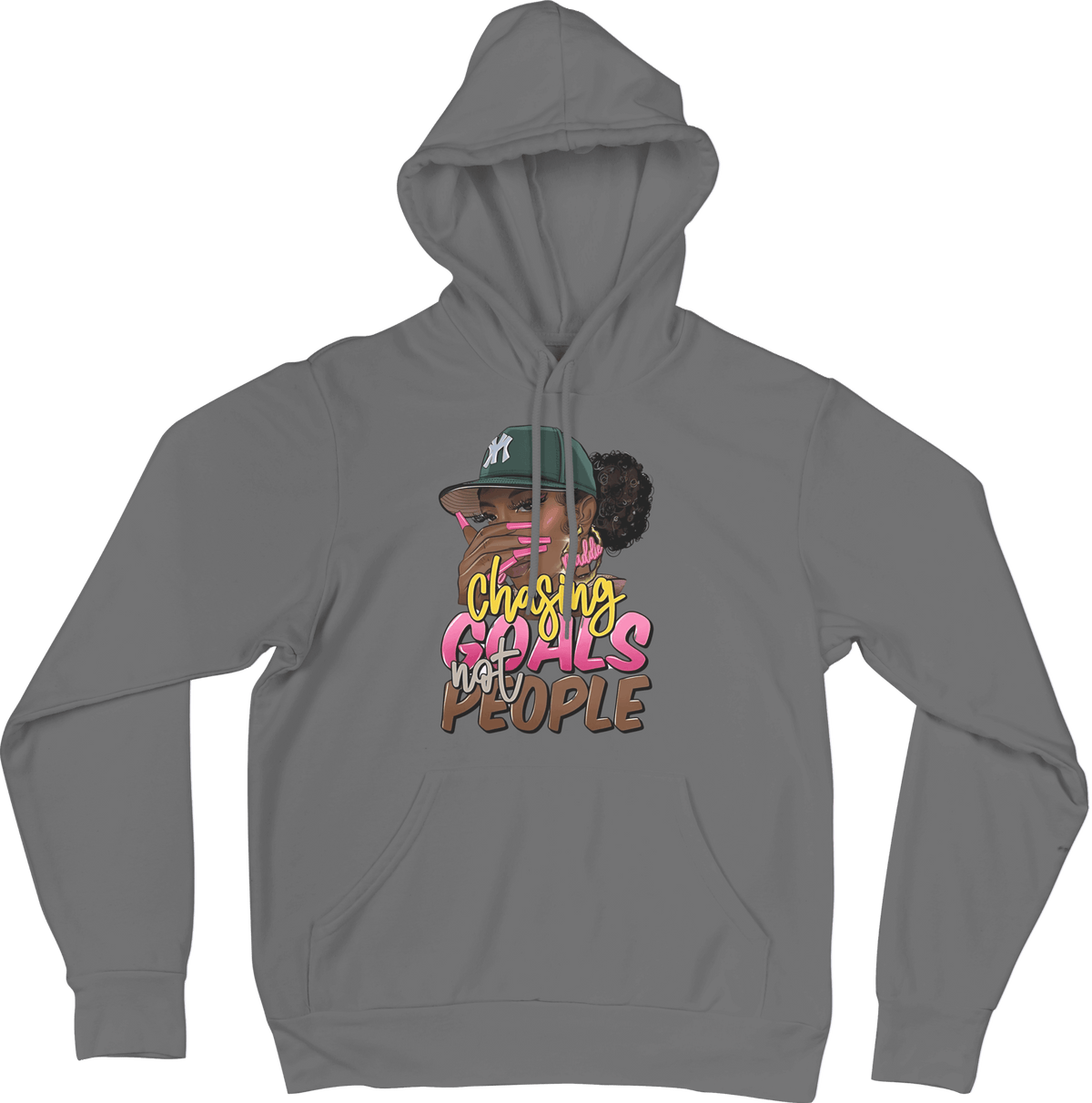 Chasing Goals Not People Hoodie - Ink Wave Creations