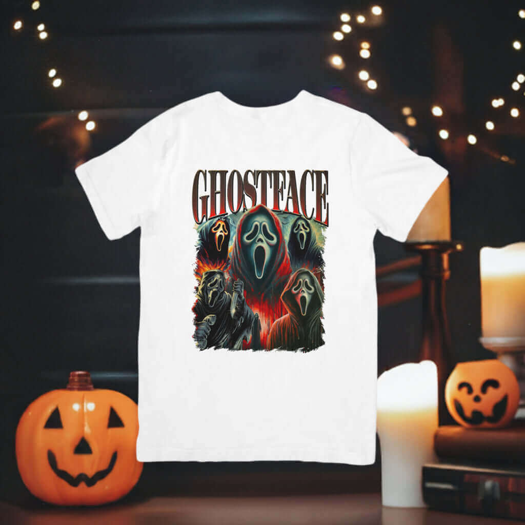 Ghostface Halloween Shirt - Ink Wave Creations