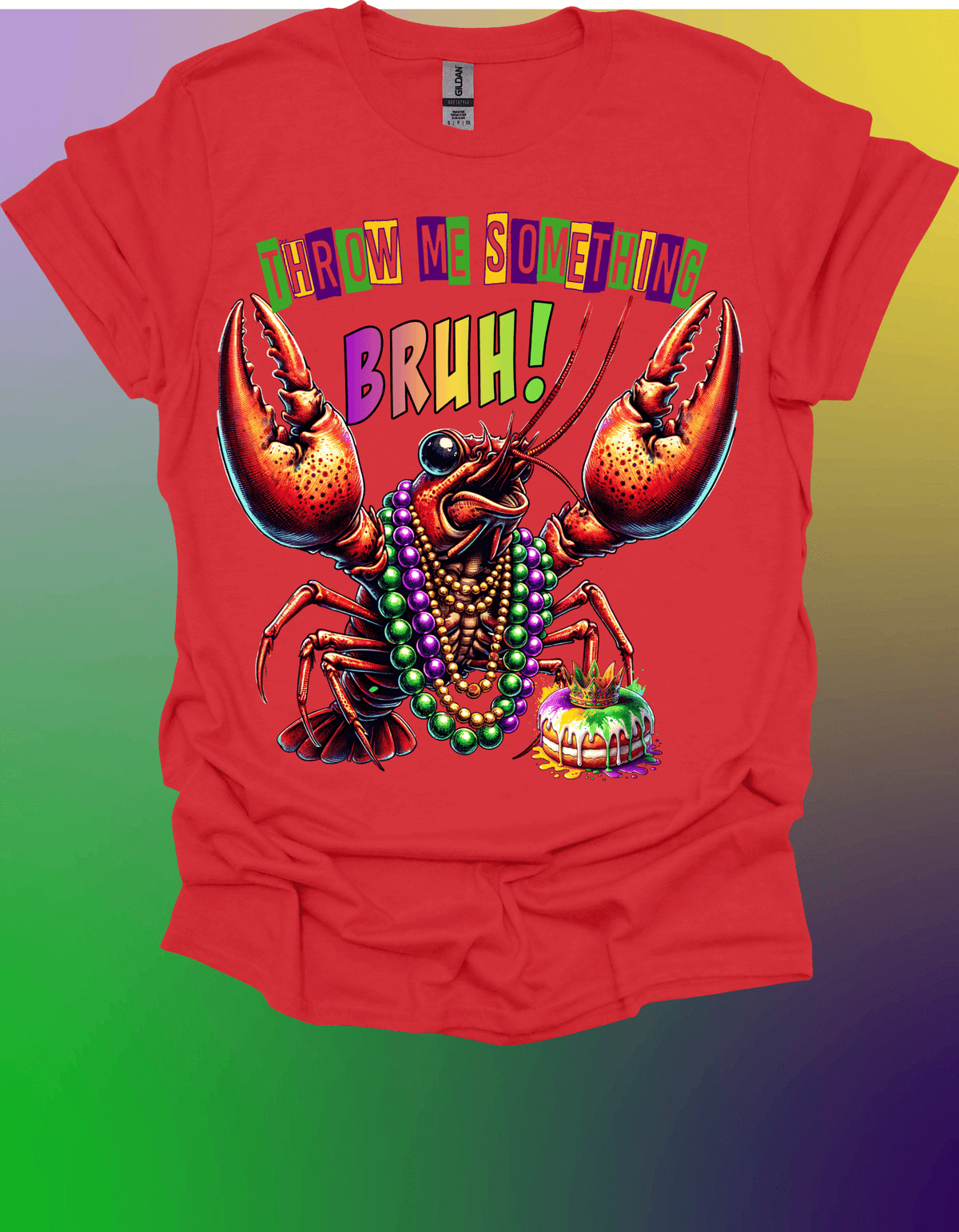 Throw Me Something Bruh Mardi Gras shirt