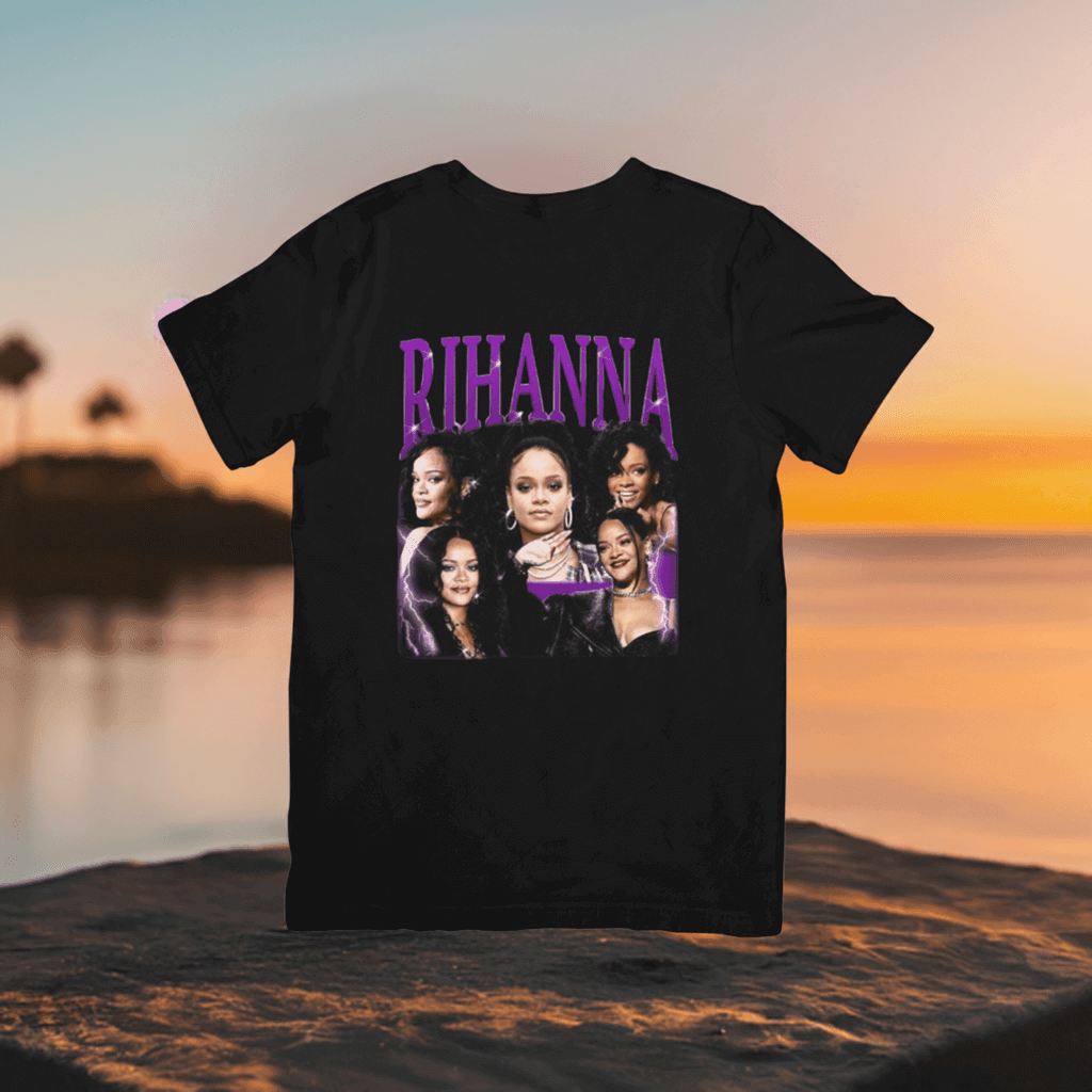 Rihanna T- shirt - Ink Wave Creations
