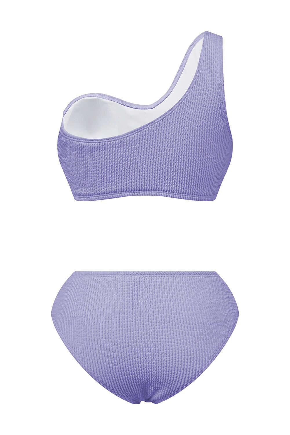 Single Shoulder Bikini Set - Ink Wave Creations