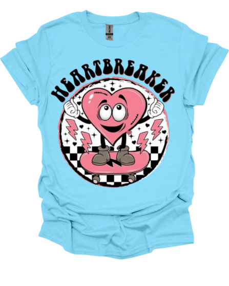 Baby Blue Heartbreaker Valentine's T-Shirt