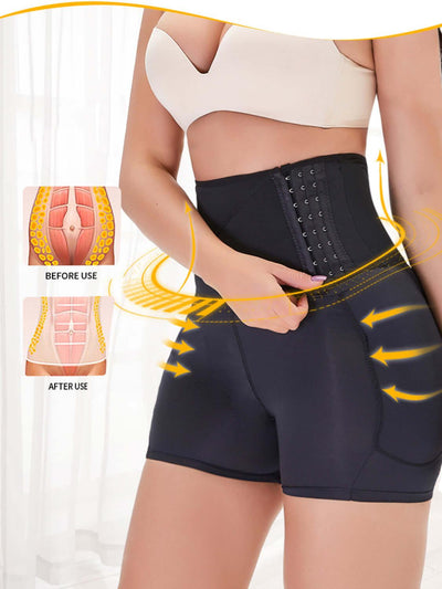 Full Size Hook and eye Shaping Shorts - Ink Wave Creations