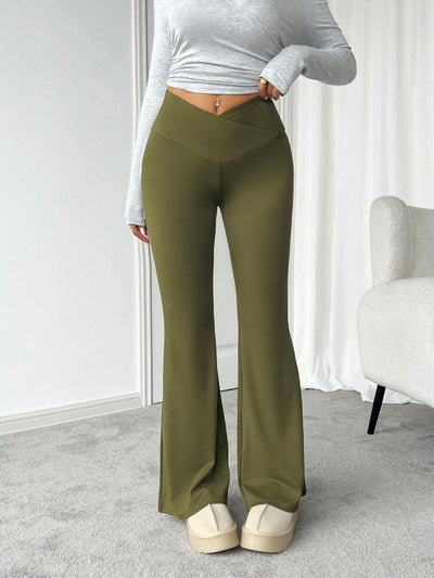 Devine Highly Stretchy Bootcut Pants - Ink Wave Creations