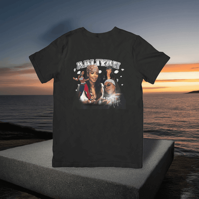 Aaliyah Tribute - Iconic R&B Legend Graphic Tee - Ink Wave Creations
