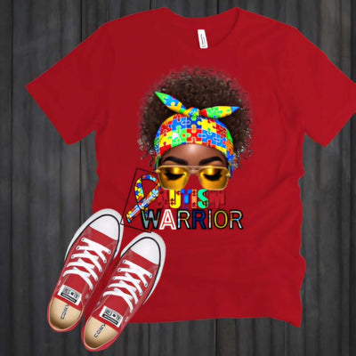 Autism Warrior shirt by Ink Wave Creations