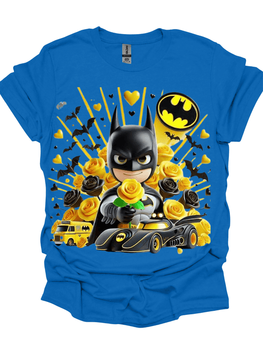 Royal Blue Batman Shrt