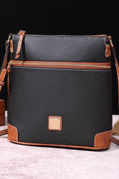 PU Leather Crossbody Bag - Ink Wave Creations