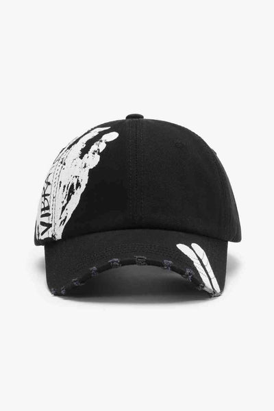 Distressed Adjustable Baseball Cap
