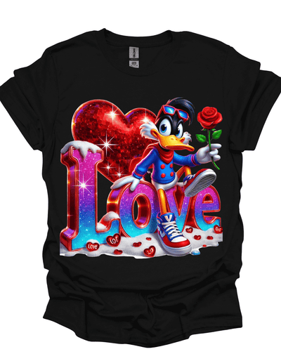 Daffy Duck Valentine’s Day shirt