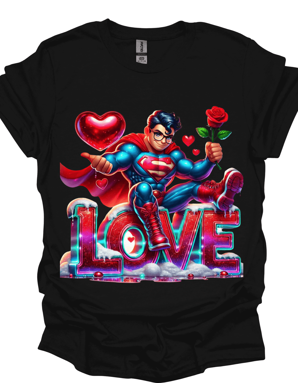 Superman Valentine’s Day T-shirt
