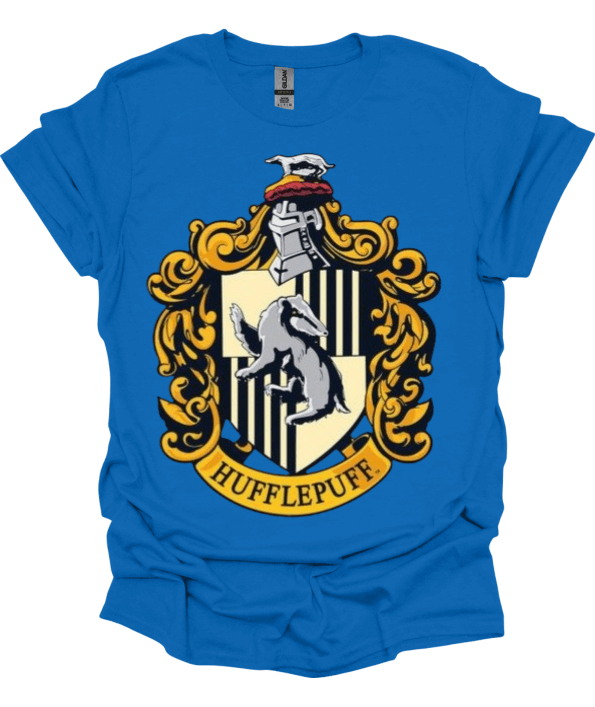 Hufflepuff House Loyal Spirit Fantasy House Graphic Tee