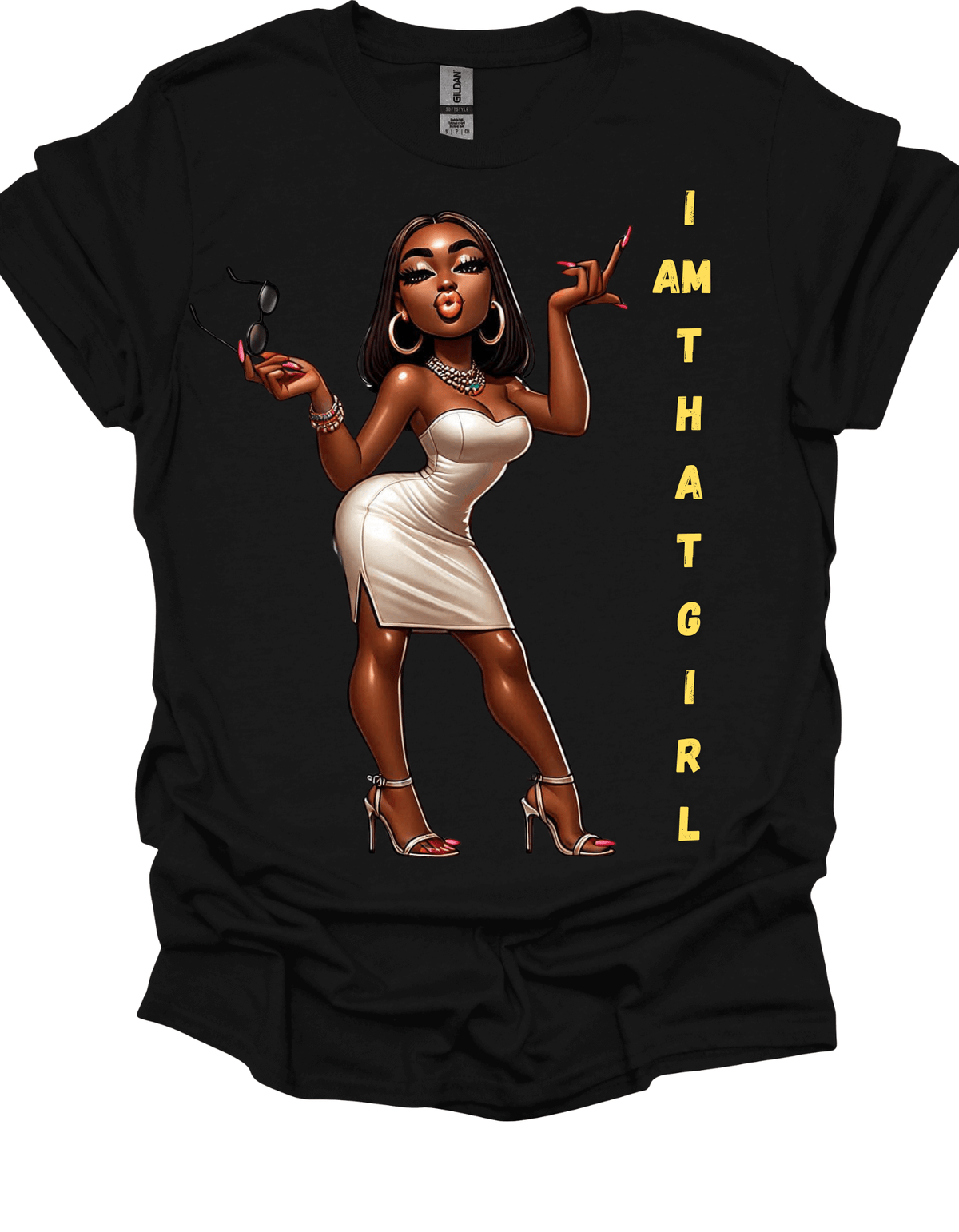 Black I’m That Girl Empowerment Graphic Tee