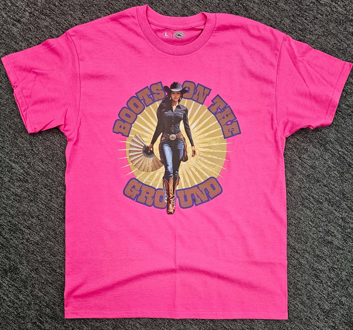 Pink Boots on The Ground Shirt