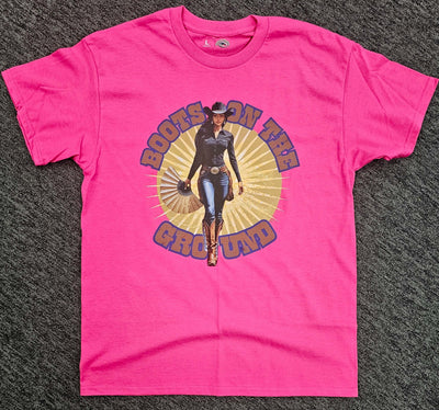 Pink Boots on The Ground Shirt