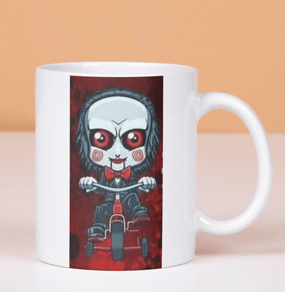 Jigsaw Cartoon Ceramic Mug - Ink Wave Creations