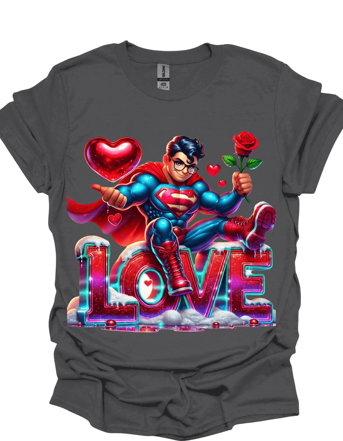 Superman Valentine’s Day T-shirt