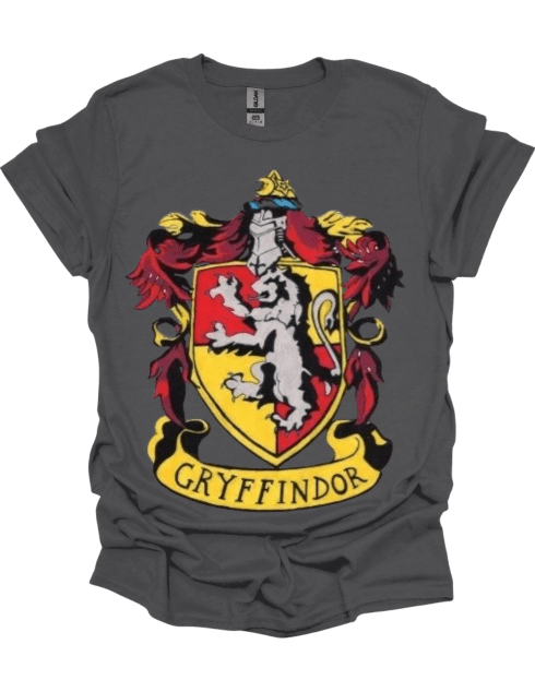 Gryffindor House Brave Spirit Fantasy House Graphic Tee