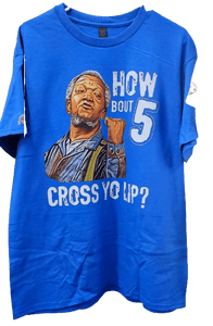 Red Foxx 5 Across Your Lip T-shirt classic quote