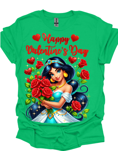 Princess Jasmine Valentine’s Day shirt