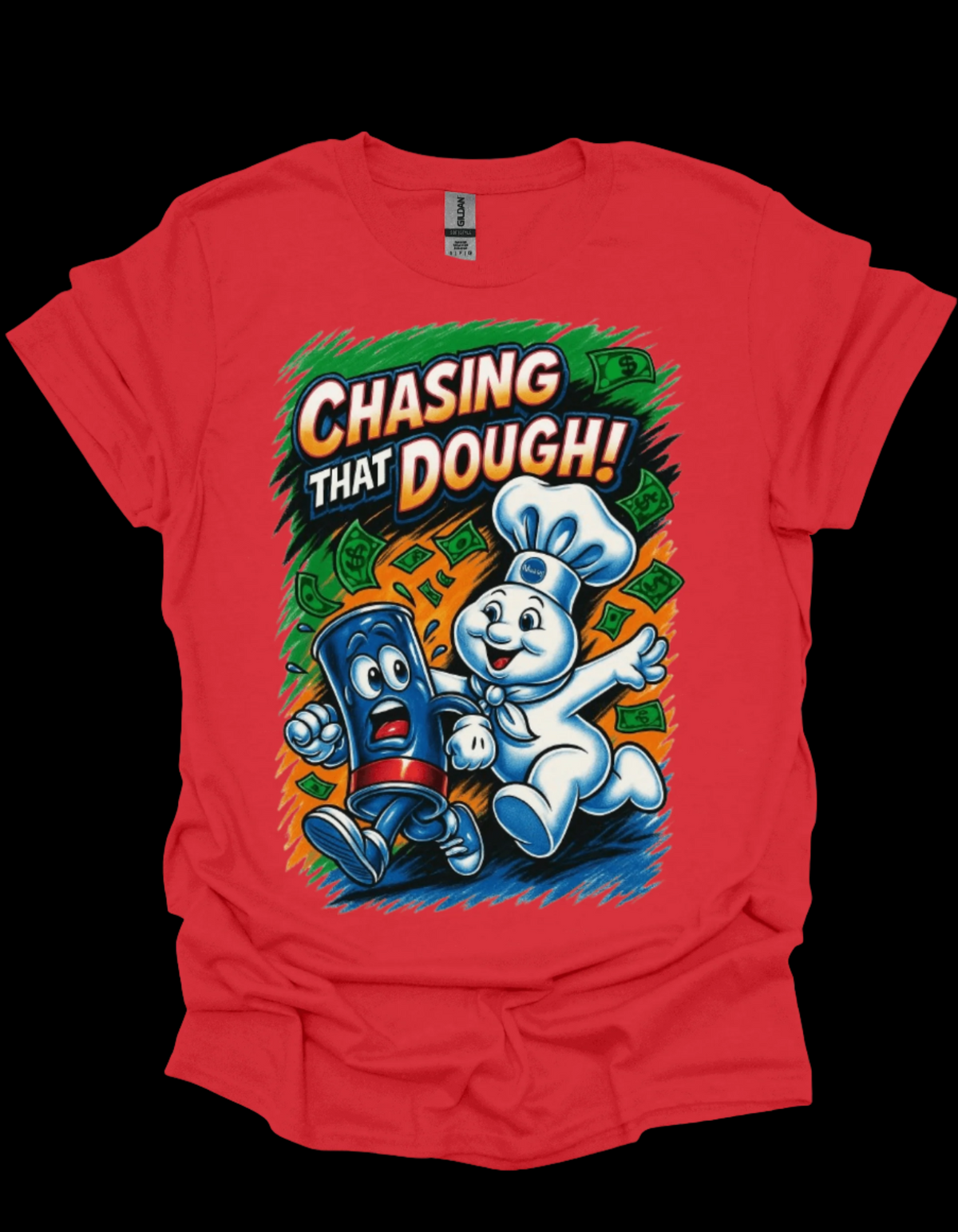 Chasing That Dough Hustle Graphic Tee Unisex money grind graphic shirt