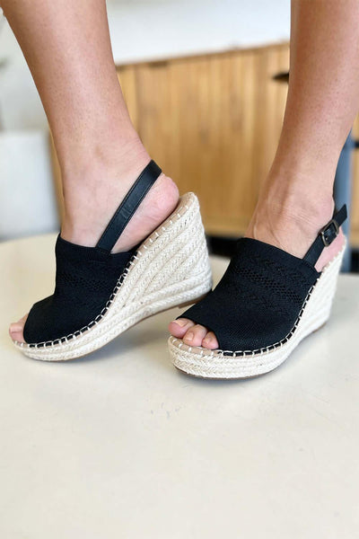 Forever Link Peep Toe High Heel Sandals - Ink Wave Creations