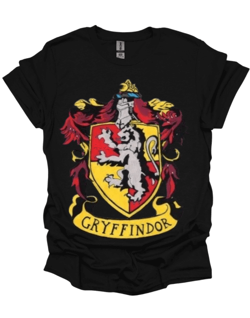 Gryffindor House Brave Spirit Fantasy House Graphic Tee