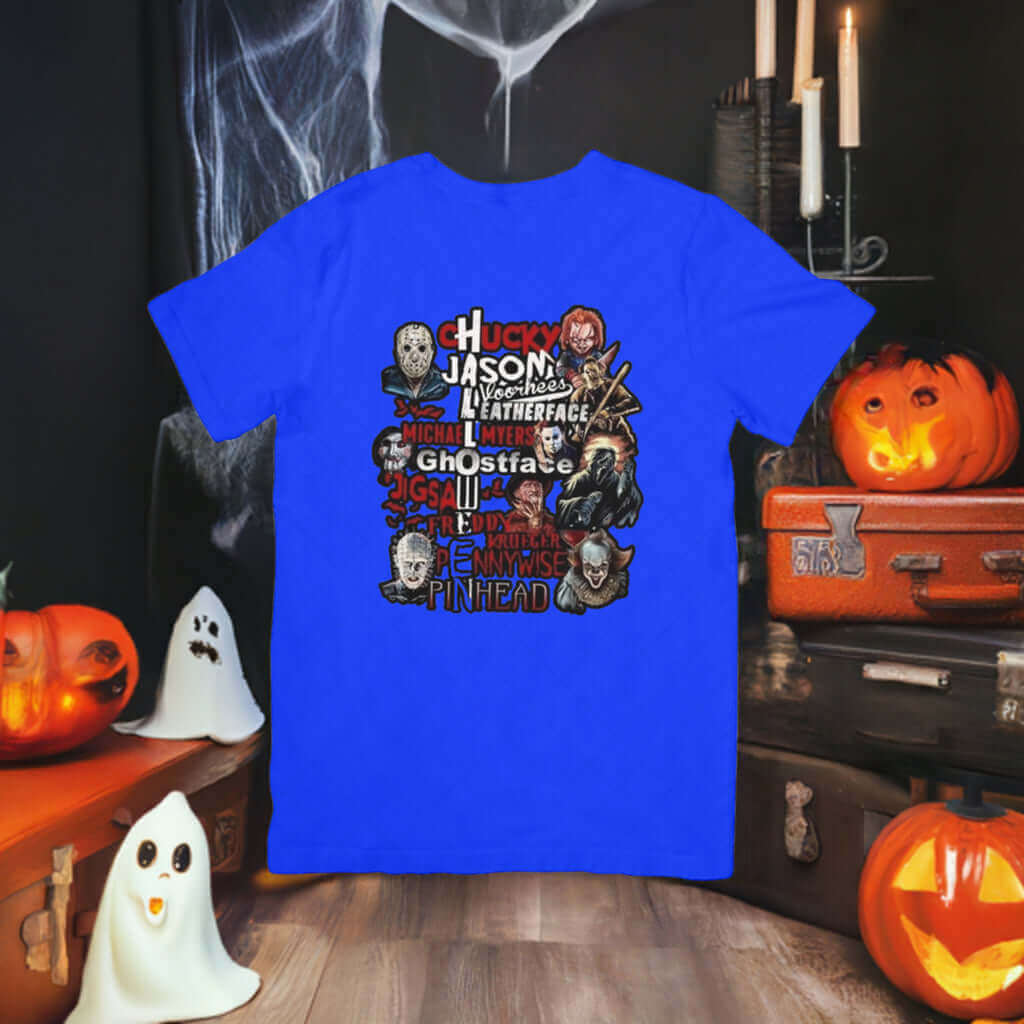 Horror's Legends Halloween T- shirt - Ink Wave Creations