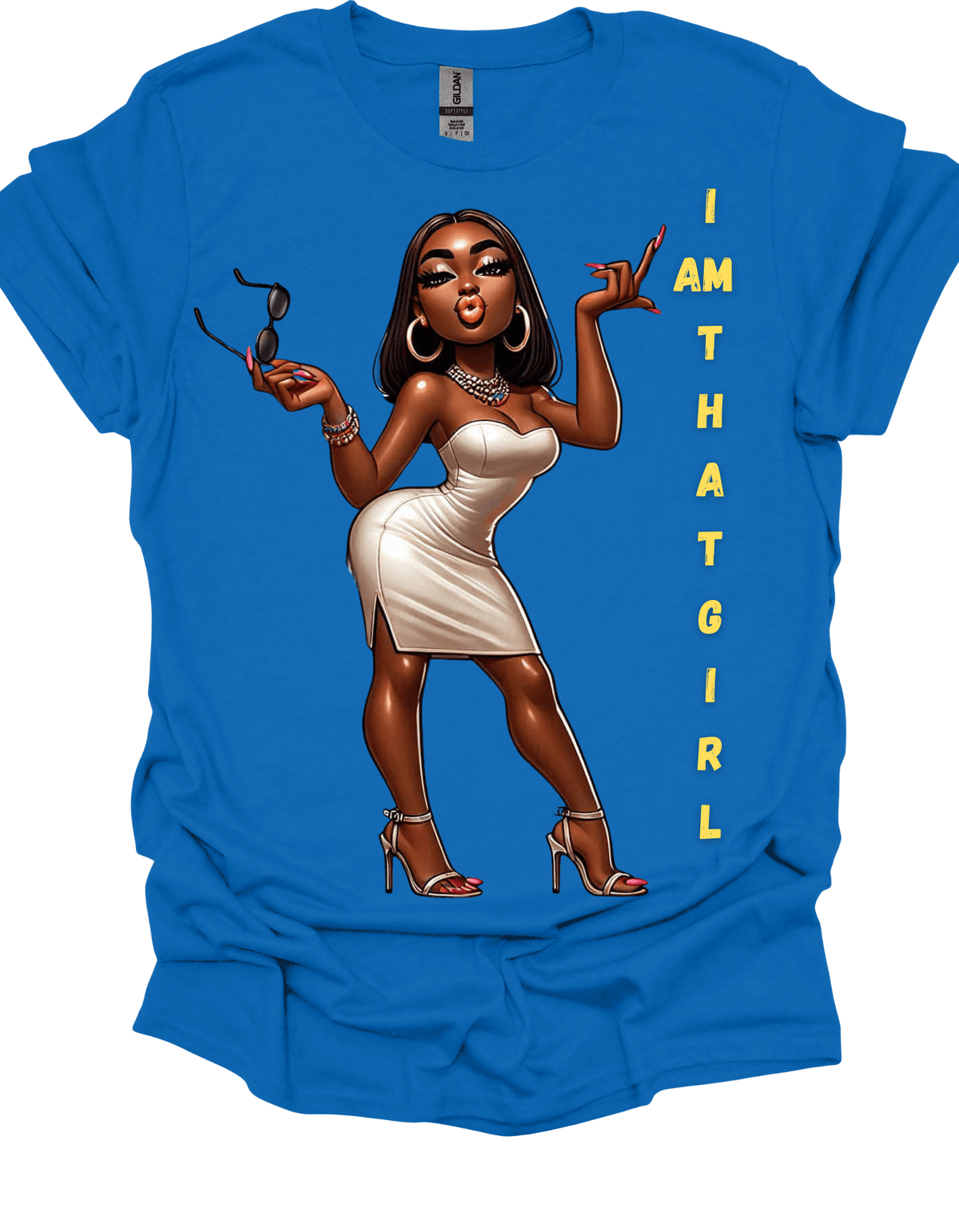 Royal Blue I’m That Girl Empowerment Graphic Tee