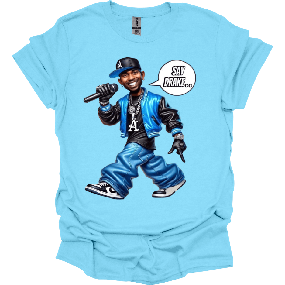 Baby Bue Kendrick Lamar "Say Drake" Super Bowl meme Battle Rap Energy Hip-Hop Graphic Tee