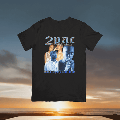 Tupac (2Pac) Iconic Graphic T-shirt design