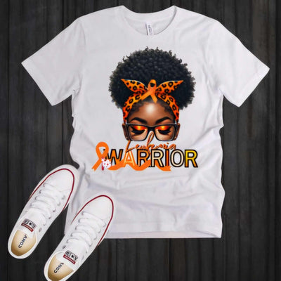 Leukemia Awareness Warrior T-shirt - Ink Wave Creations