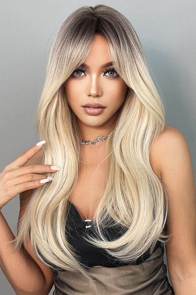 Lightweight 26-inch straight wig