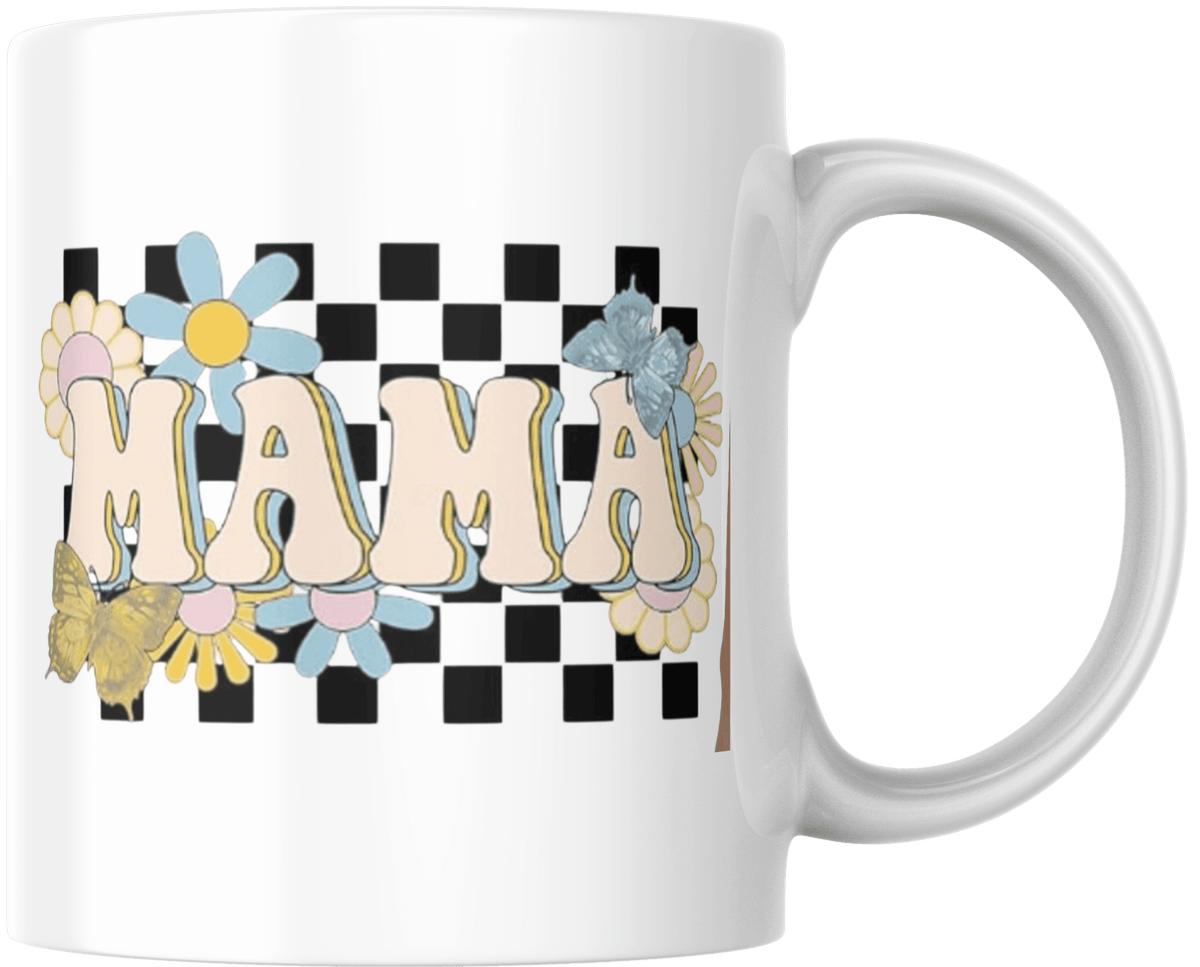 Mama Custom Mug. (Ceramic, Glass or Frosted Glass) - Ink Wave Creations