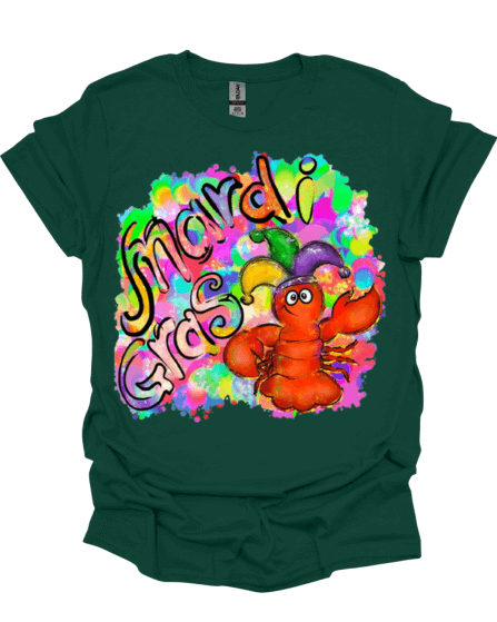 Green Mardi Gras T-Shirt