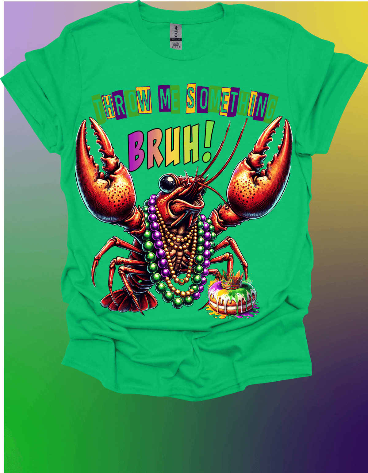 Throw Me Something Bruh Mardi Gras shirt