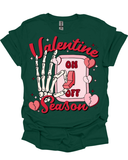 Green Valentine's Season Holiday Tee