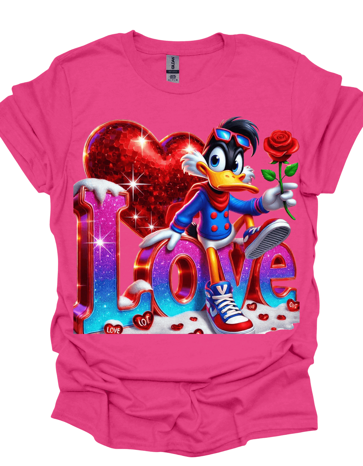Daffy Duck Valentine’s Day shirt