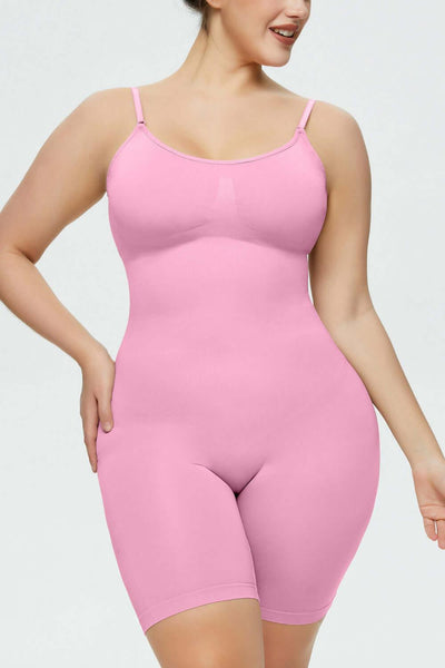 Full Size Spaghetti Strap Shaping Romper - Ink Wave Creations