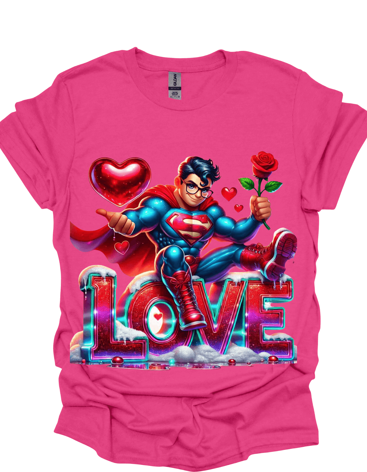 Superman Valentine’s Day T-shirt