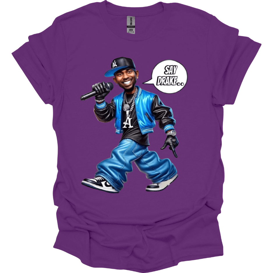 Funny Kendrick Lamar meme Battle Rap Energy Hip-Hop Graphic Tee