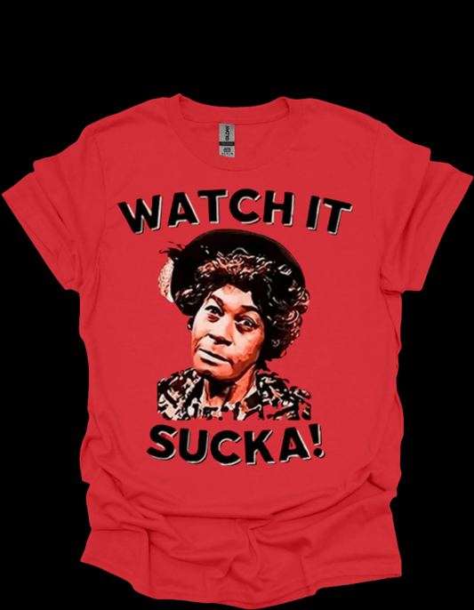 watch it sucka funny retro shirt