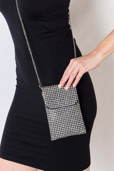 Forever Link Rhinestone Mini Crossbody Bag - Ink Wave Creations