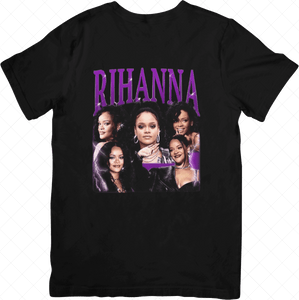 Rihanna custom graphic tee