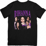 Rihanna custom graphic tee