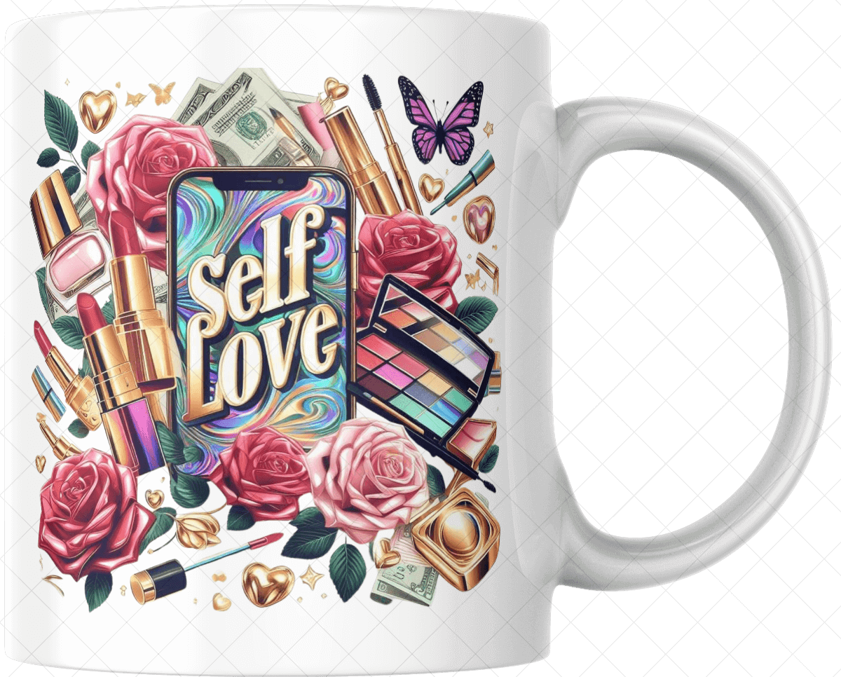 Self-Love Ceramic Mug - Ink Wave Creations