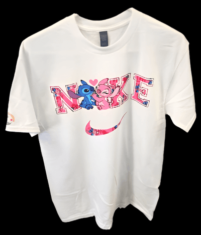 Custom Lilo & Stitch Nike inspired T-shirt