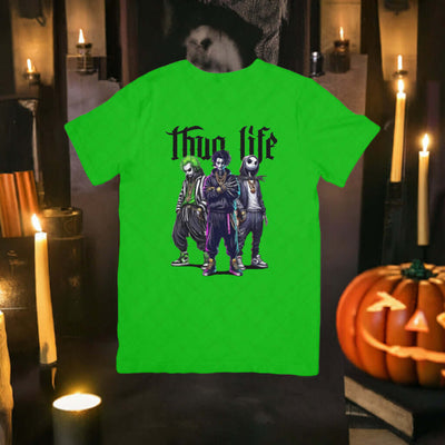 Tim Burton's Thug Life T-Shirt | Featuring Jack, Beetlejuice & Edward Scissorhands - Ink Wave Creations