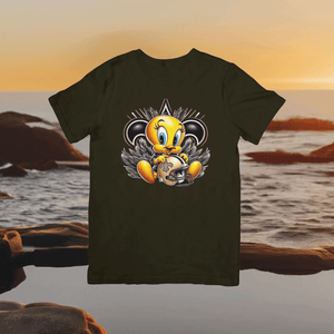 Tweety Bird New Orleans Saints Shirt | Unique Fan Apparel - Ink Wave Creations