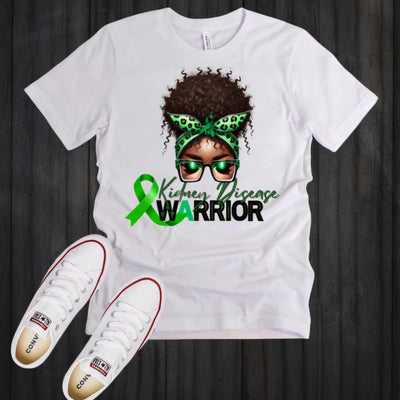 Kidney Disease Self-Awareness Warrior T-shirt - Ink Wave Creations